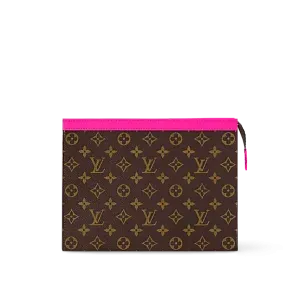 Louis Vuitton Клатч Pochette Voyage MM Fuchsia - фото 1