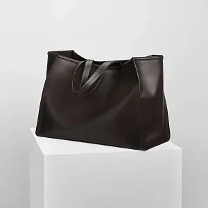 Phoebe Philo Сумка XL Cabas Chocolate Brown - фото 3