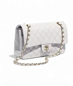 Chanel Классическая сумка 11.12 Light Grey - фото 3