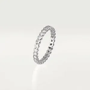 Cartier Обручальное кольцо с бриллиантами Broderie de White Gold - фото 3