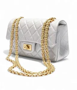 Chanel Сумка Mini 2.55 Gris Clair - фото 4