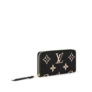 Louis Vuitton Кошелек Zippy Black/ Beige - фото 2