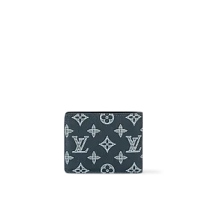 Louis Vuitton Портмоне Multiple Navy Blue - фото 3