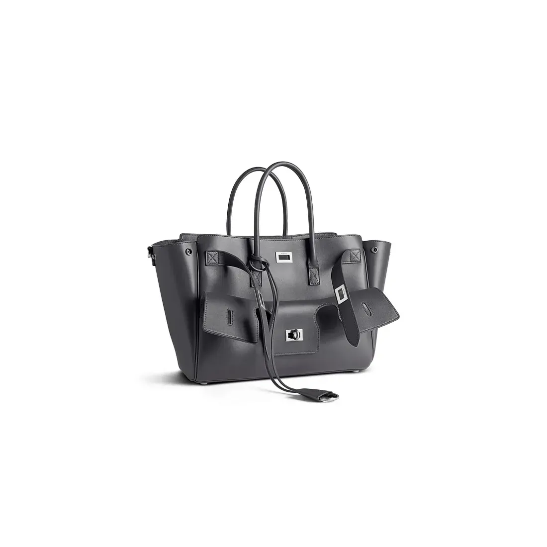 Balenciaga Сумка Bel Air маленького формата Black - фото 2