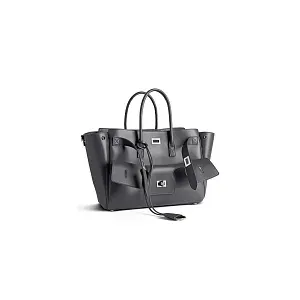 Balenciaga Сумка Bel Air маленького формата Black - фото 2