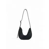 The Row Сумка Jouvette Dark Brown из кожи Black - фото 1