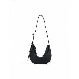 The Row Сумка Jouvette Dark Brown из кожи Black - фото 1