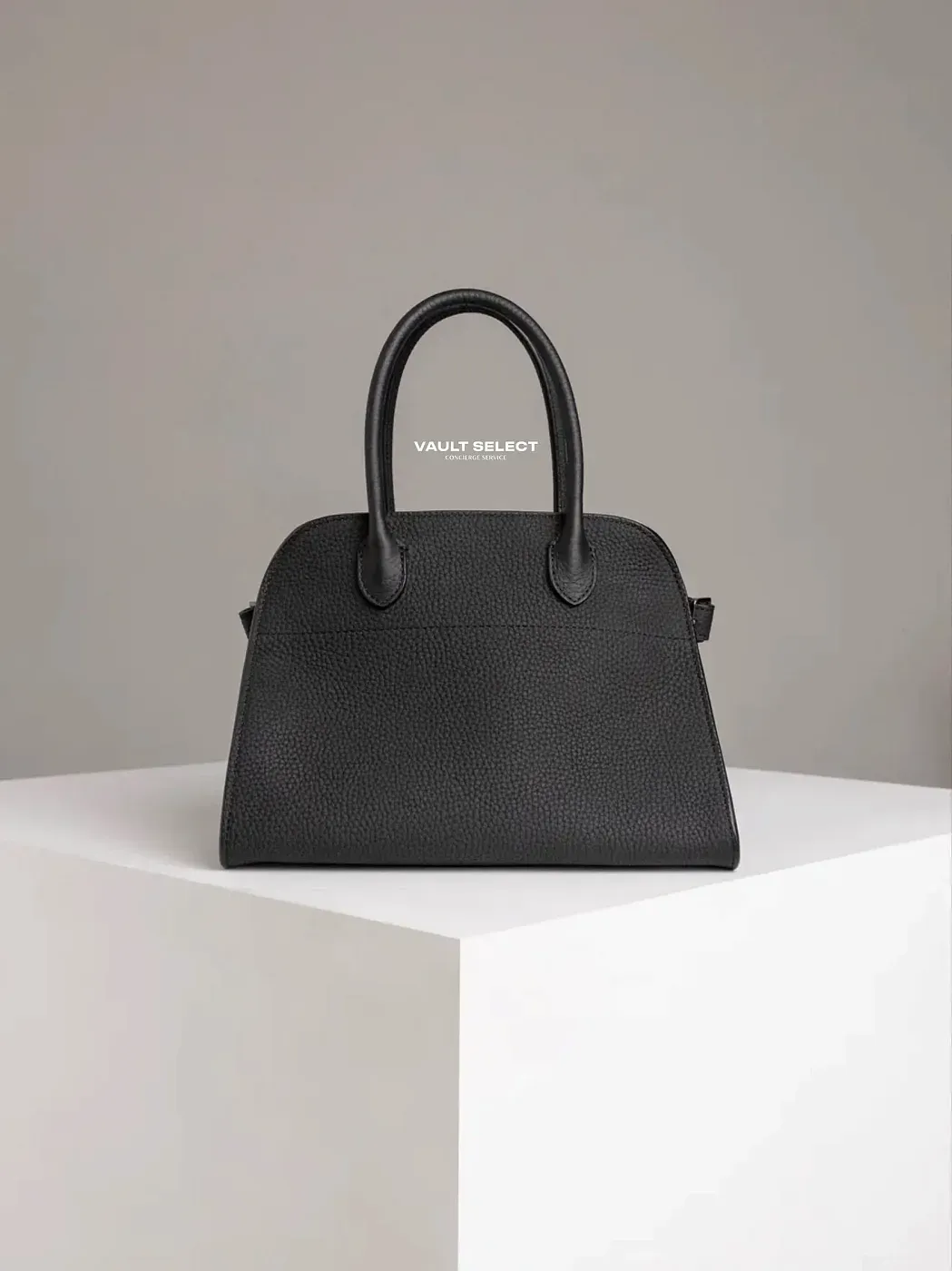 The Row Сумка Soft Margaux 10 из кожи Black - фото 4