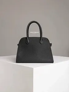 The Row Сумка Soft Margaux 10 из кожи Black - фото 4