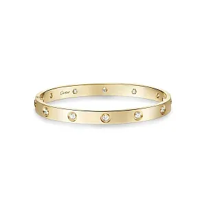 Cartier Браслет Love classic model, 10 diamonds Men - фото 1