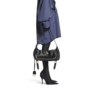Balenciaga Сумка Bel Air Shoulder маленького формата - фото 8