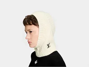Louis Vuitton Балаклава LV White - фото 2