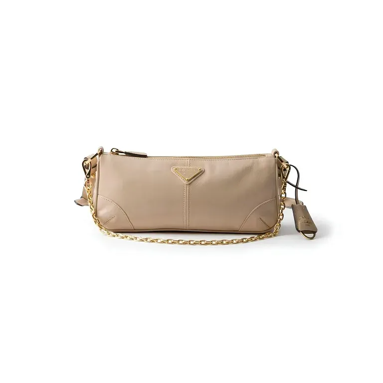 Сумка средняя Re-Edition 2002 Prada Travertine - фото 1