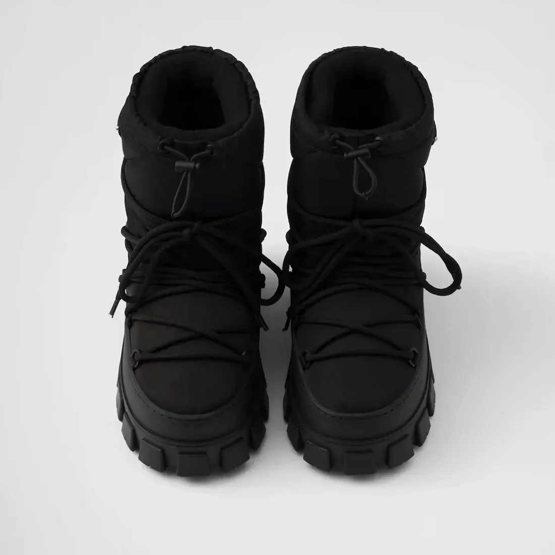 Prada Габардиновые ботинки apres-ski из Re-Nylon - фото 3