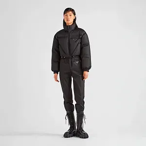 Prada Пуховая куртка из габардина Re-Nylon - фото 2