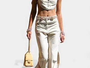 Chanel Мини-сумка Yellow - фото 2
