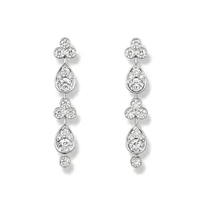 Cartier Серьги Pluie de earrings, diamonds - фото 1
