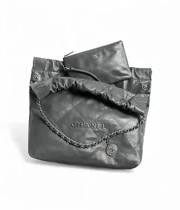 Chanel Сумка 22 Grey - фото 3