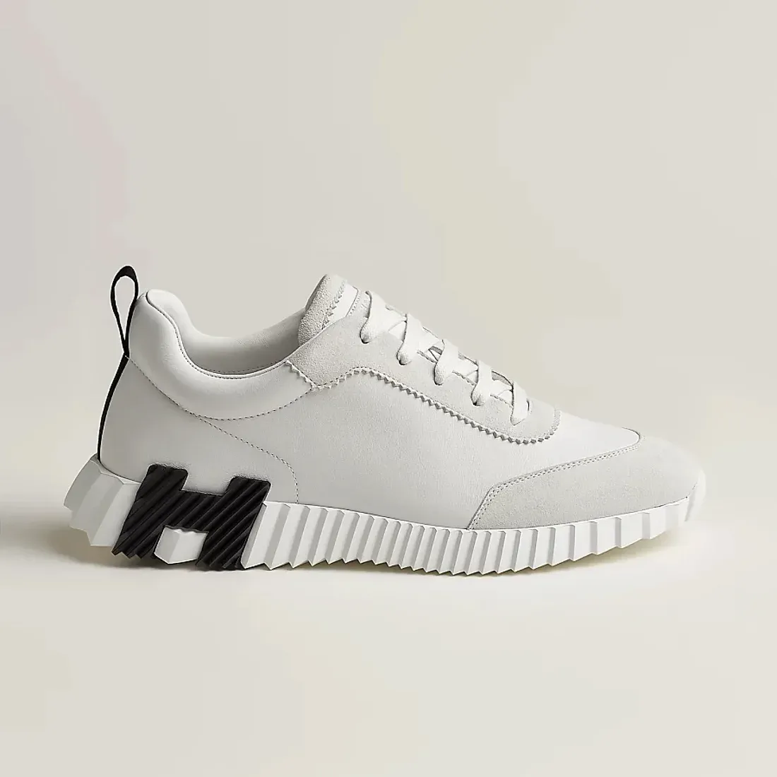 Hermès Кроссовки Bouncing White / Black - фото 2
