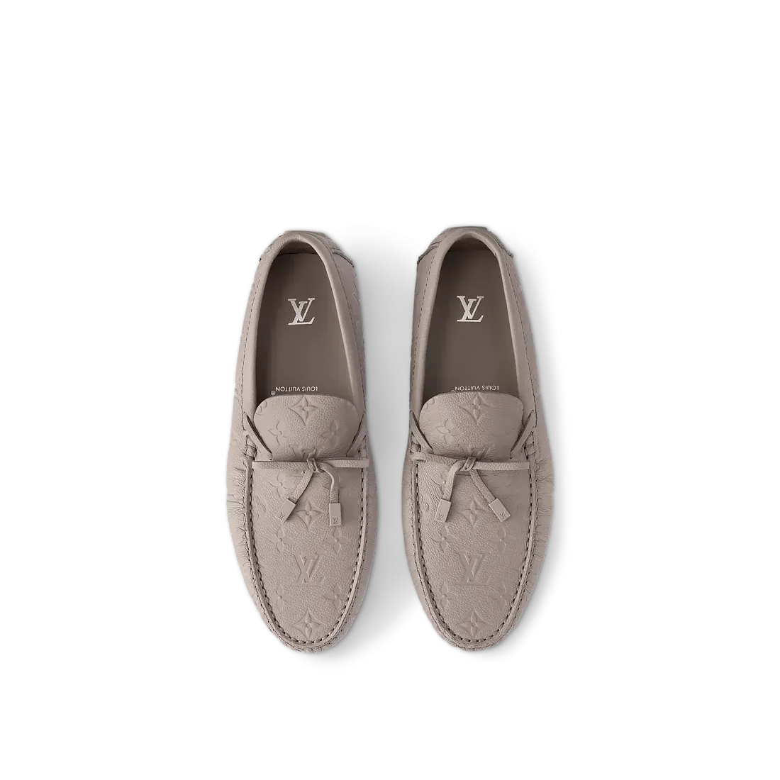 Louis Vuitton Мокасины LV Driver Gray-Brown - фото 2