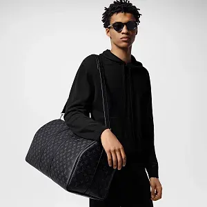 Louis Vuitton Сумка Keepall 55 с плечевым ремнем - фото 2