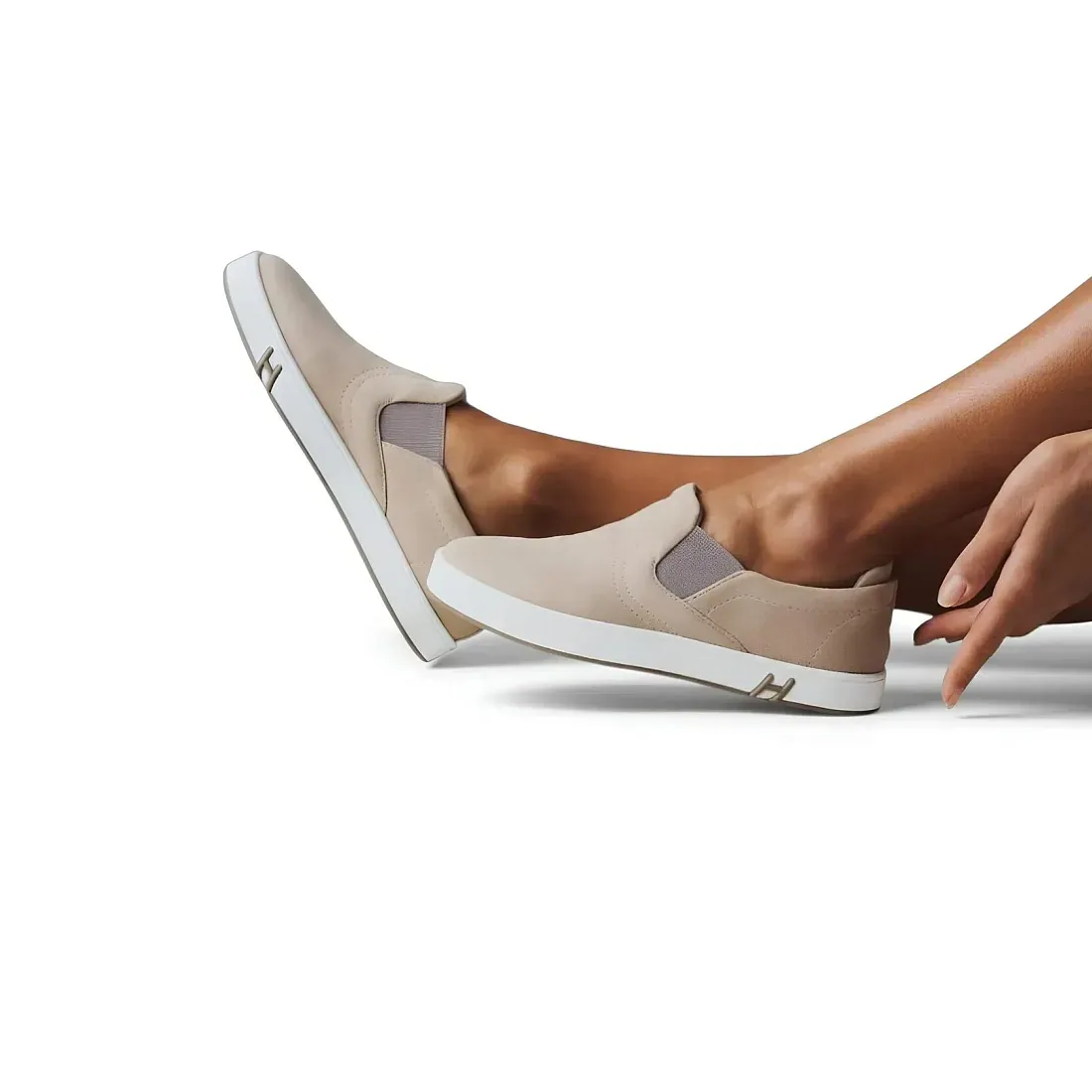 Hermès Кроссовки Slip-on Lucky - фото 2