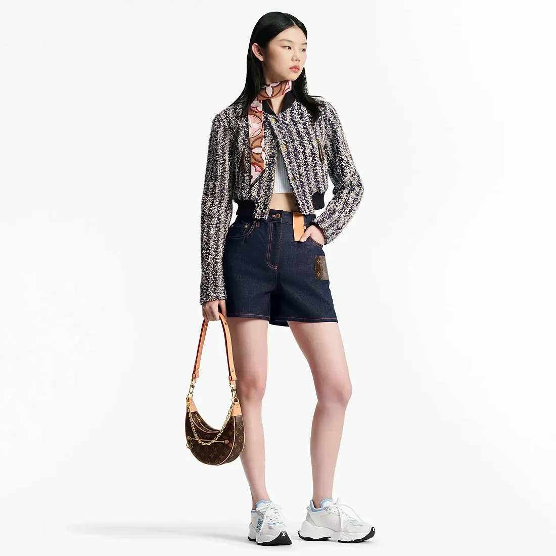 Louis Vuitton Кроссовки Run 55 Blue - фото 2