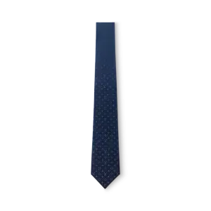 Louis Vuitton Галстук Monogram Gradient Navy Blue - фото 1