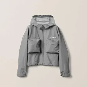 Miu Miu Куртка Steel Grey - фото 1