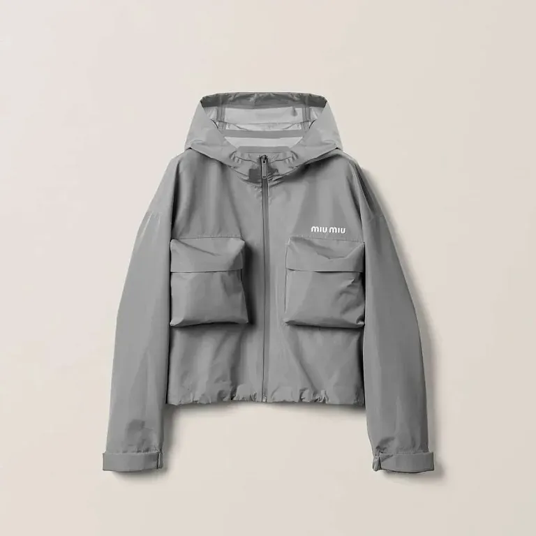 Куртка Miu Miu Steel Grey - фото 1