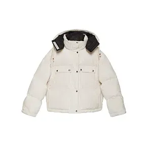 Gucci Стеганная куртка из хлопкового паулента GG - фото 1