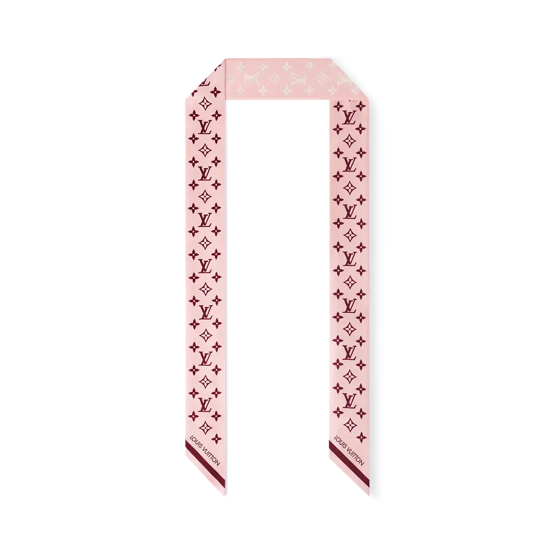 Louis Vuitton Шелковая лента Nomad Flowers BB - фото 3