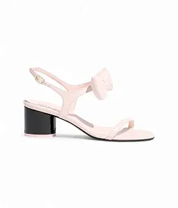 Chanel Кожаные сандалии Light Pink - фото 1