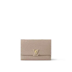 Louis Vuitton Кошелек Capucines Compact Galet - фото 1