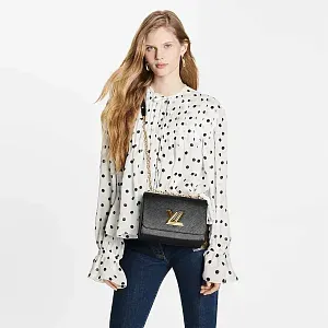 Louis Vuitton Сумка Twist MM Black - фото 2