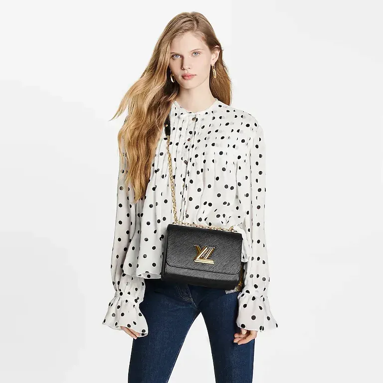 Сумка Twist MM Louis Vuitton Black - фото 2