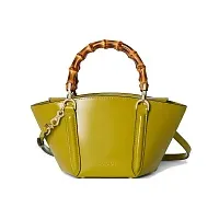 Gucci Мини-сумка с бамбуковой ручкой Pistacchio Green - фото 1