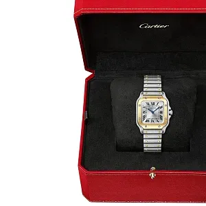 Cartier Часы маленького размера Santos de - фото 8