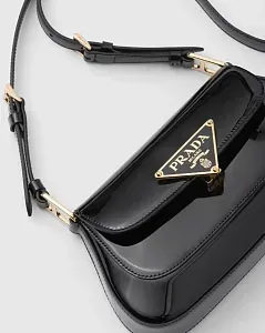 Prada Сумка из лакированной кожи Black - фото 4