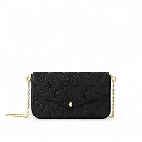Louis Vuitton Клатч Felicie Black - фото 1