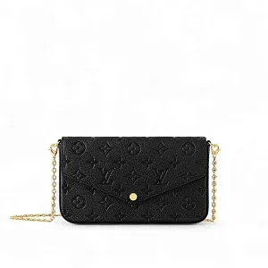 Louis Vuitton Клатч Felicie Black - фото 1