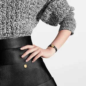 Louis Vuitton Двухсторонний браслет Circle Monogram Black - фото 5