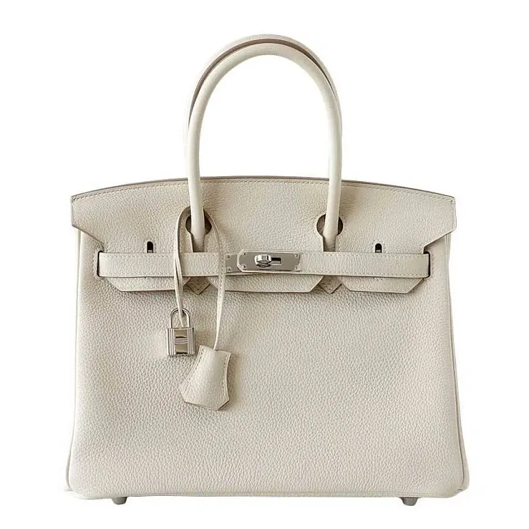 Hermes Birkin 30 Togo Craie PHW - фото 1