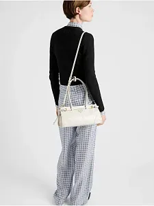 Prada Средняя кожаная сумка White - фото 2