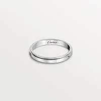 Cartier Обручальное кольцо D Amour 2,5 мм Platinum - фото 1