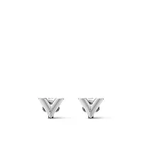 Louis Vuitton Серьги-пусеты Essential V Silver - фото 1