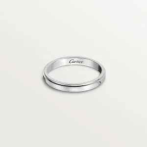 Cartier Обручальное кольцо D Amour 2,5 мм Platinum - фото 1