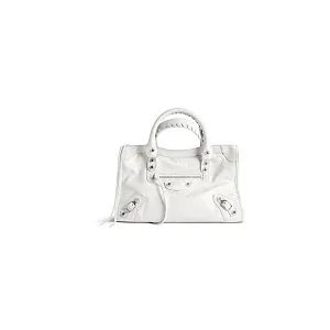 Balenciaga Сумка Le City маленького формата White - фото 1