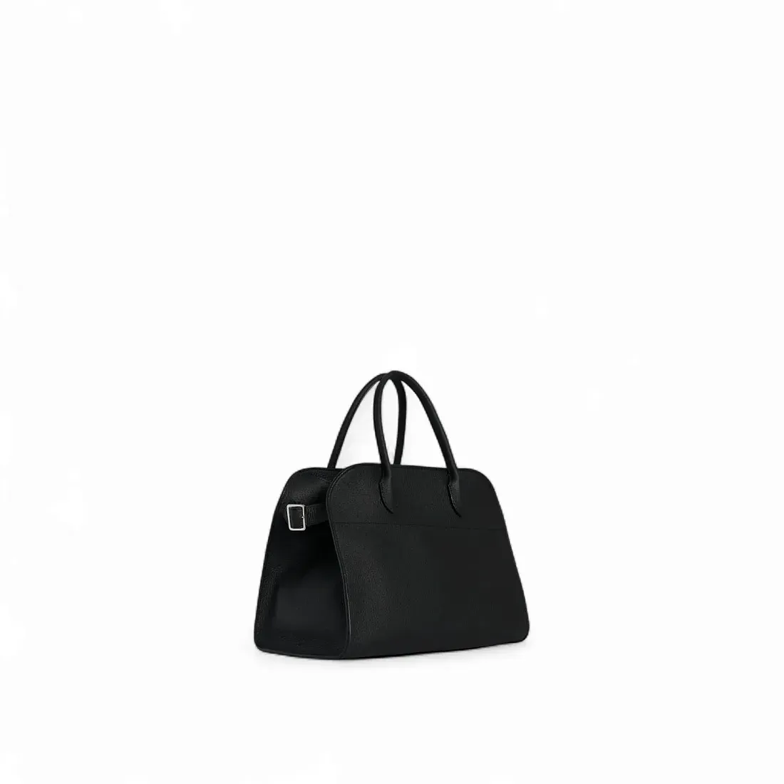 The Row Сумка Soft Margaux 12 из кожи Black - фото 2