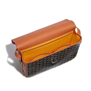 Goyard Сумка Belvedere MM Black and Tan - фото 5